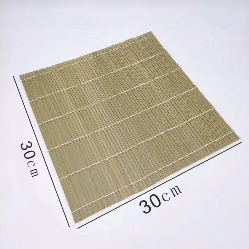 Bamboo Sushi Mat Sushi Roller Mat With 1pcs Rice Paddle 1pcs Avocado Slicer Cutter