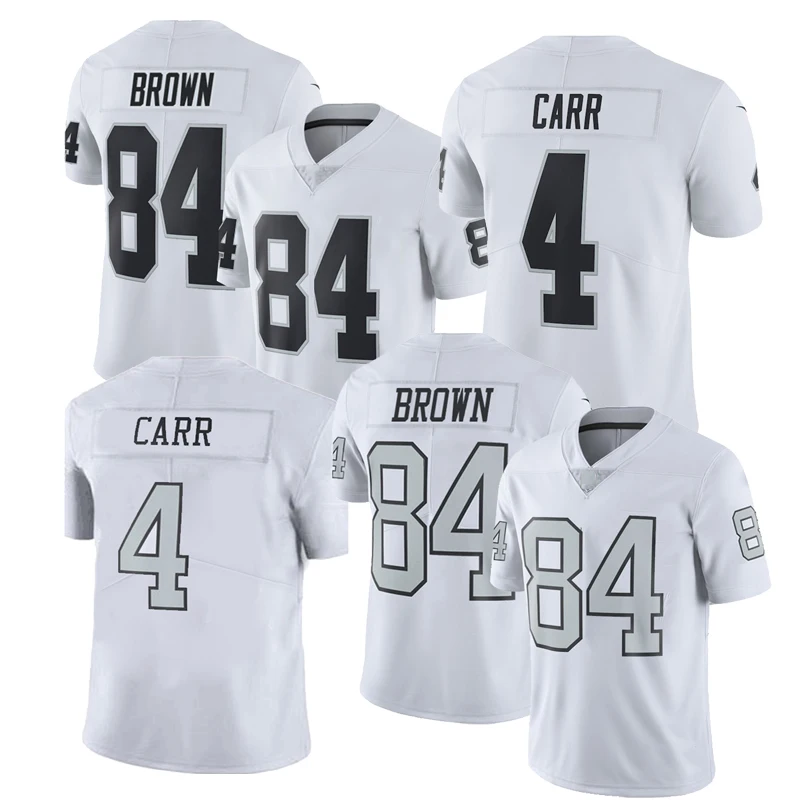 Hot Sale Hot Sale Stitched American Football Jersey 84 Antonio 4 Derek Carr 24#lynch 34# Jackson 89# Cooper
