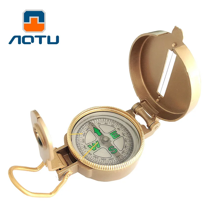 American-style automatic positioning compass black cover outdoor articles tactical watch mini guided reading map tool