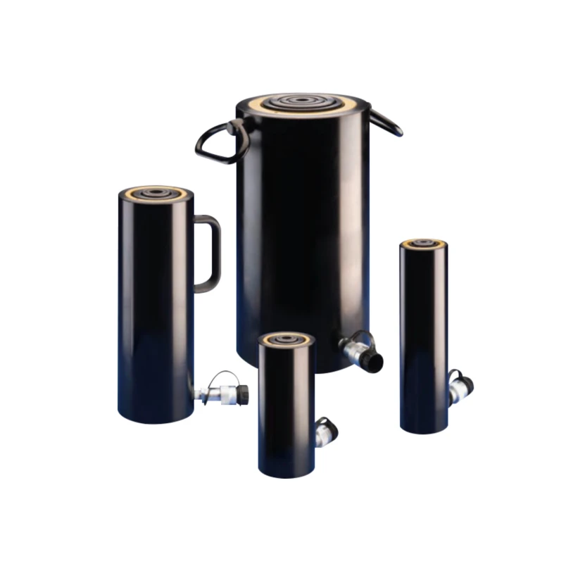 ENERPAC Equal Quality Aluminum Light Weight Hydraulic Cylinder RAC-504 Long Stroke 100mm 50T Single-Acting Hydraulic Jack