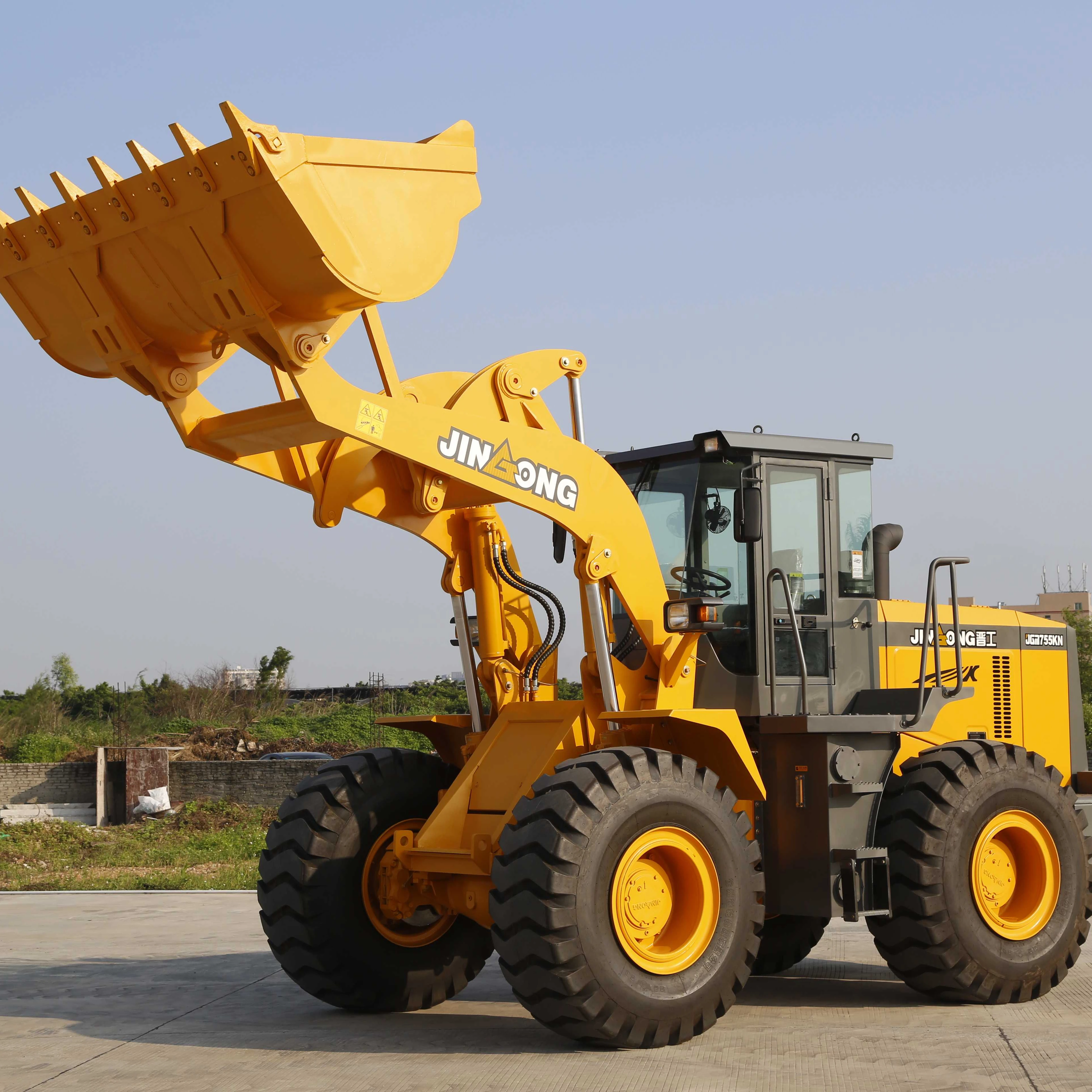 5 тонн Колесный погрузчик с heavy duty шин 26,5-25 ZL50G от китайского поставщика для продажи