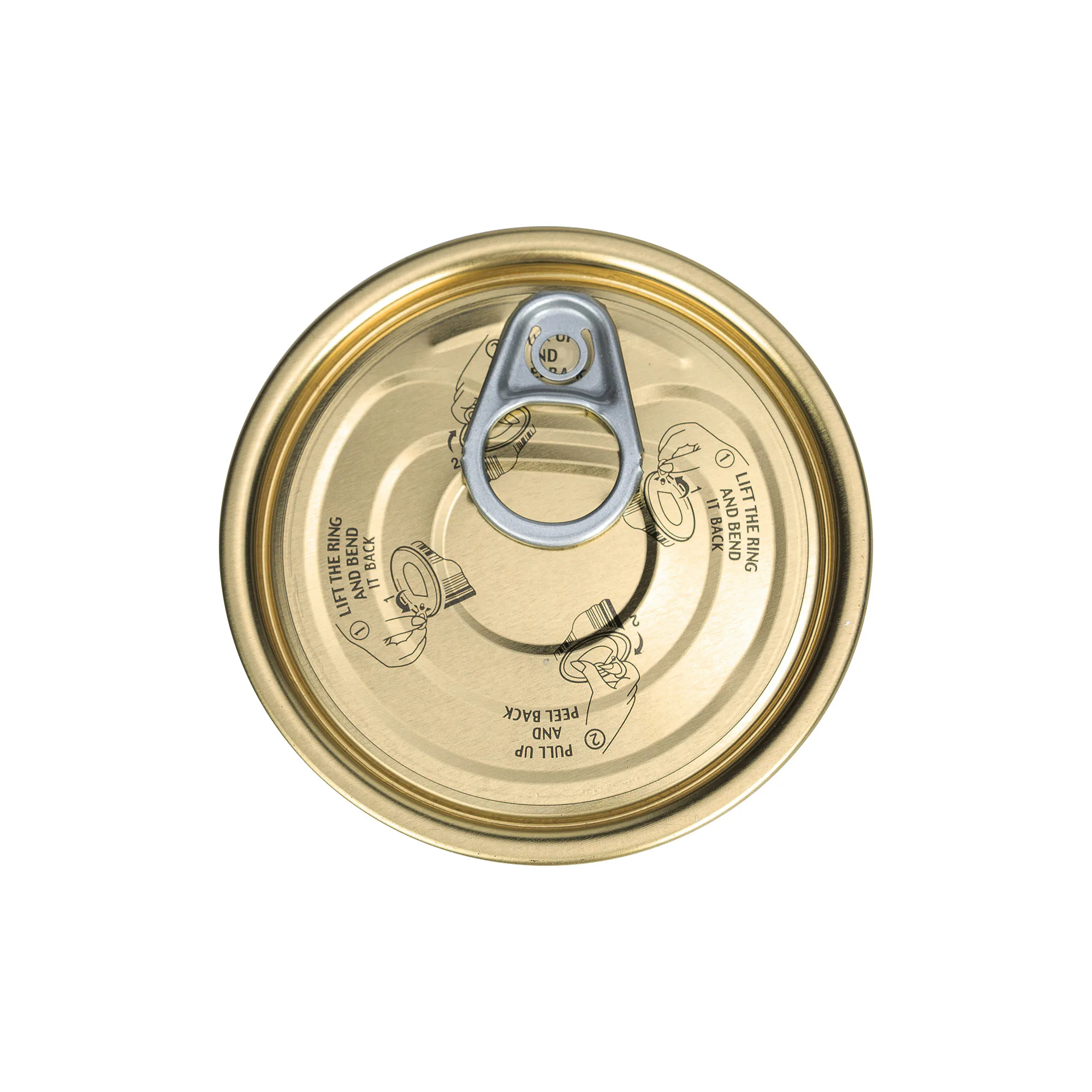 Оловянная крышка eoe с легким открытием