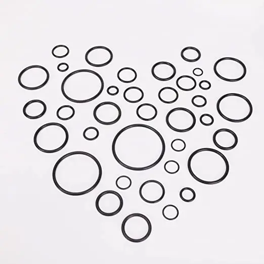 Ассортимент уплотнительных колец 419 шт. резиновое черное уплотнительное кольцо в комплекте стандартный размер