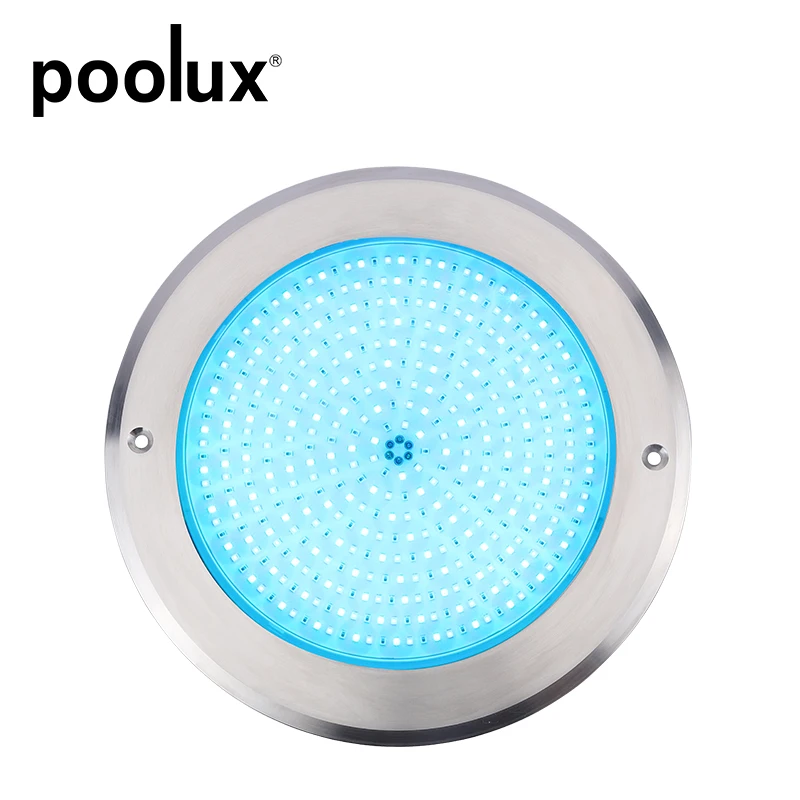 2023 hot selling Poolux IP68 Waterproof 316ss 8mm Resin Filled Underwater LED Light Swimming Pool led Light