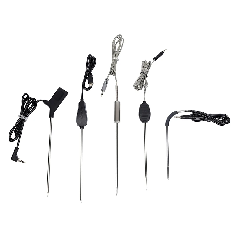 Ble 98.63K 100K 231.5K Ohm B 4537 3950 4070 Wifi BBQ Probe NTC Temperature Sensor with Silicone Cable