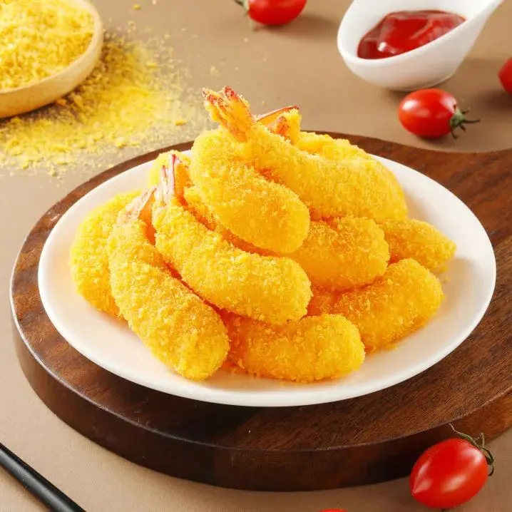 Желтая/белая халяльная Хлебница Panko для жареной еды