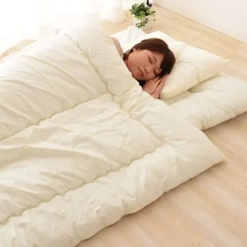 Compact Sized Japanese Futon Set Compact Twin Size floor futon mattress