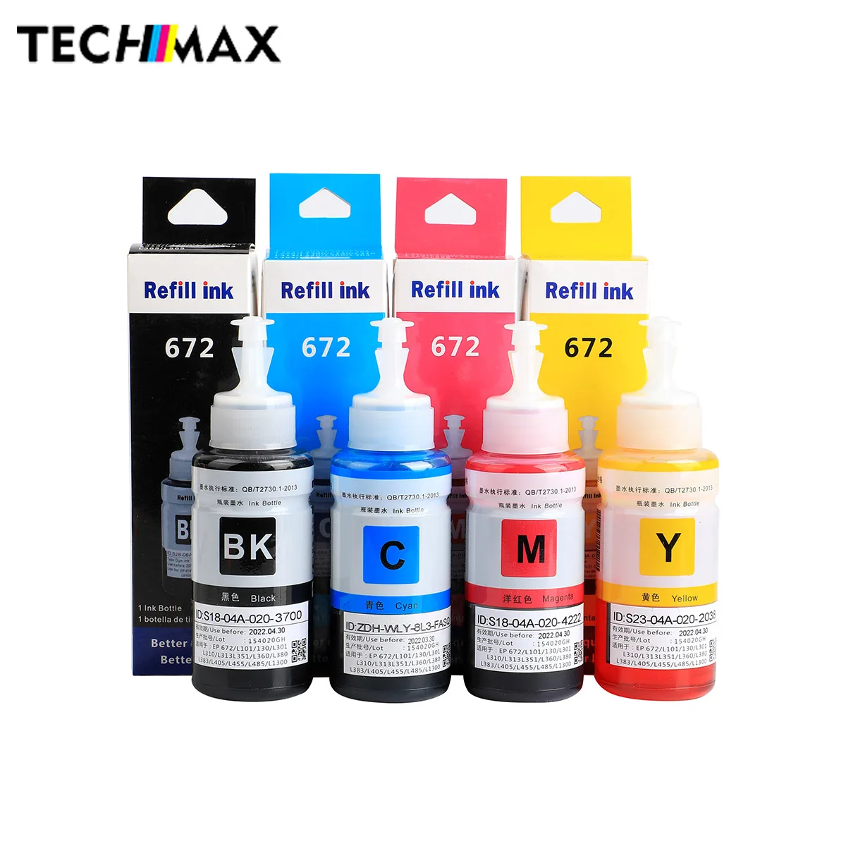 Techmax пополнения чернил для Epson impressora Тинта L355 L101 L110 L120 L200 L201 L210 L220 L300 L350