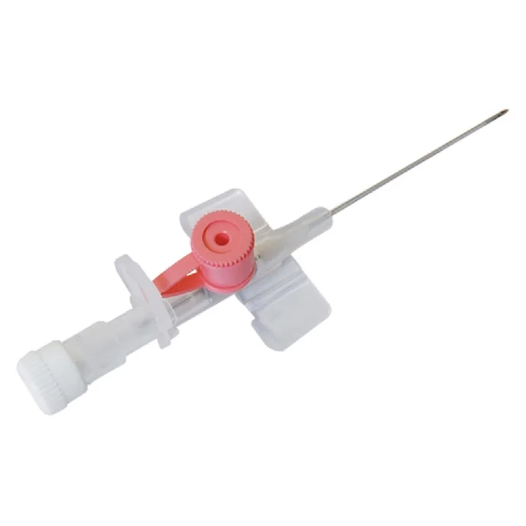 Hospital Consumables All Size Types Of Sterile Safety  Iv Cannula Catheters With Injection Port 18g/20g/22g/24g