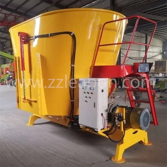 10M3 Vertical Tmr Feed Mixer Special For Cattle And Sheep Feed Mixer In Agricultural Breeding Farm price for sale