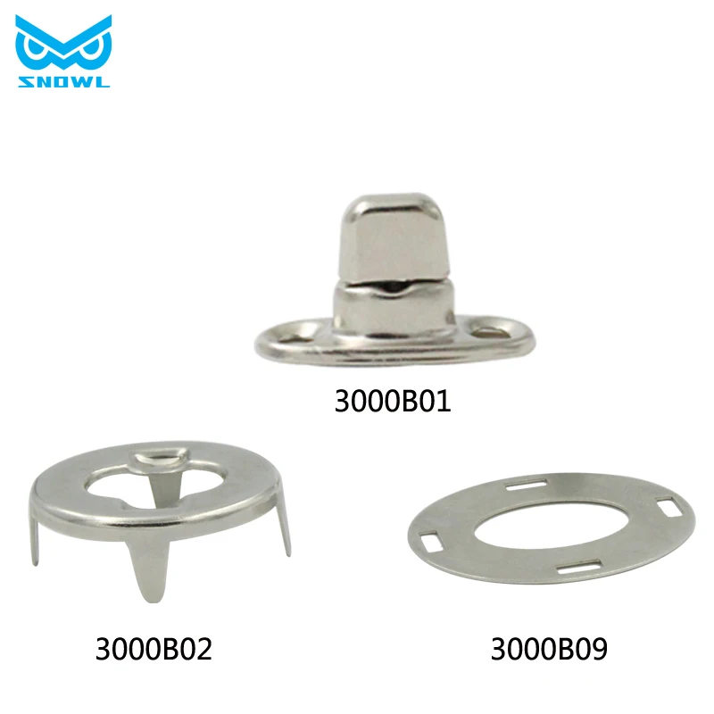 The-SNOWL Manual brass&zinc twist lock fastener canvas fastener   OWOZ
