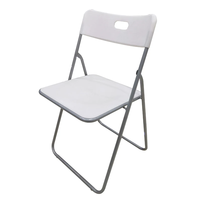 
Excellent Save Space cheap Home Furniture Plastic Quality Picnic Travel White garden outdoor furniture Folding Chair 