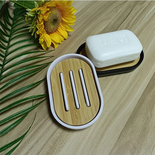White bamboo safety products made of natural materials soap case box bar boxing soap boxes