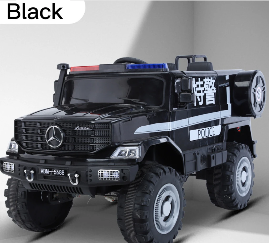 Детский Электрический автомобиль 4x4 с дистанционным управлением детские игрушки для мужчин и женщин двойной пожарный полицейский Детская поездка на