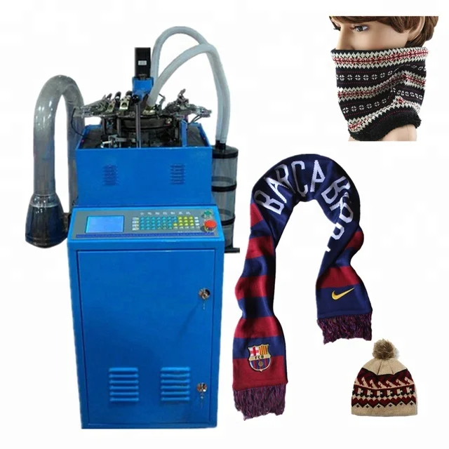 Rimata High Speed Jacquard  Circular Knitting Machine For Making Scarf Hat