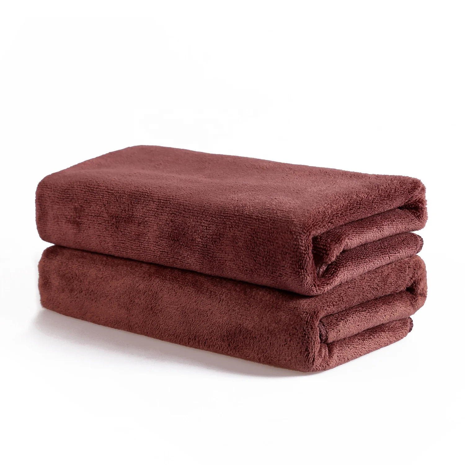 Wholesale Absorbent Custom Logo Velour 400gsm Shower Wrap Body Beauty Salon Spa Bath Towels