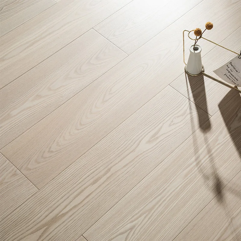 Hdf grey effect engineered flooring luxury 12mm grey white oak laminate flooring indoor