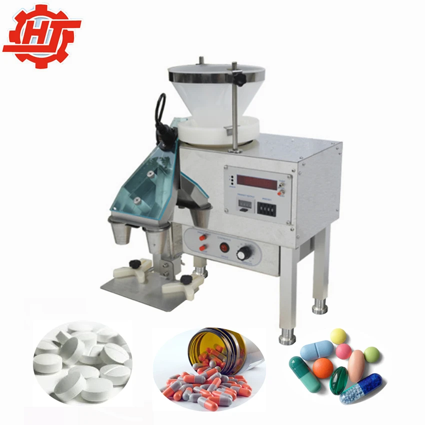 SJ-2A Tablet Capsule  Counting  and Filling Machine Pill Counter Machine for Count Soft Gel