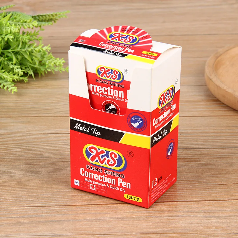 Eurolucky Nice Correction Fluids Simple Correction Fluid Pen Grip Feeling Needle Headfluid Pen Correction