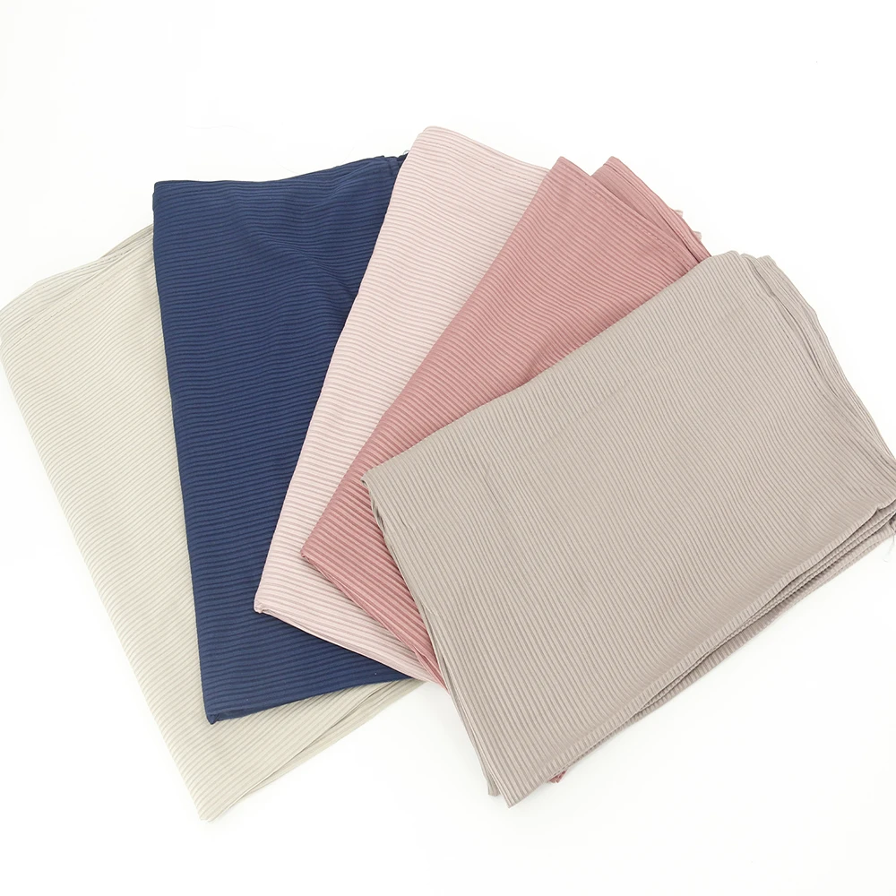 Высококачественные трикотажные хиджабы в рубчик, Лидер продаж, высококачественные ребристые трикотажные шали для мусульманских женщин, головные ребристые трикотажные хиджабы, 11 цветов