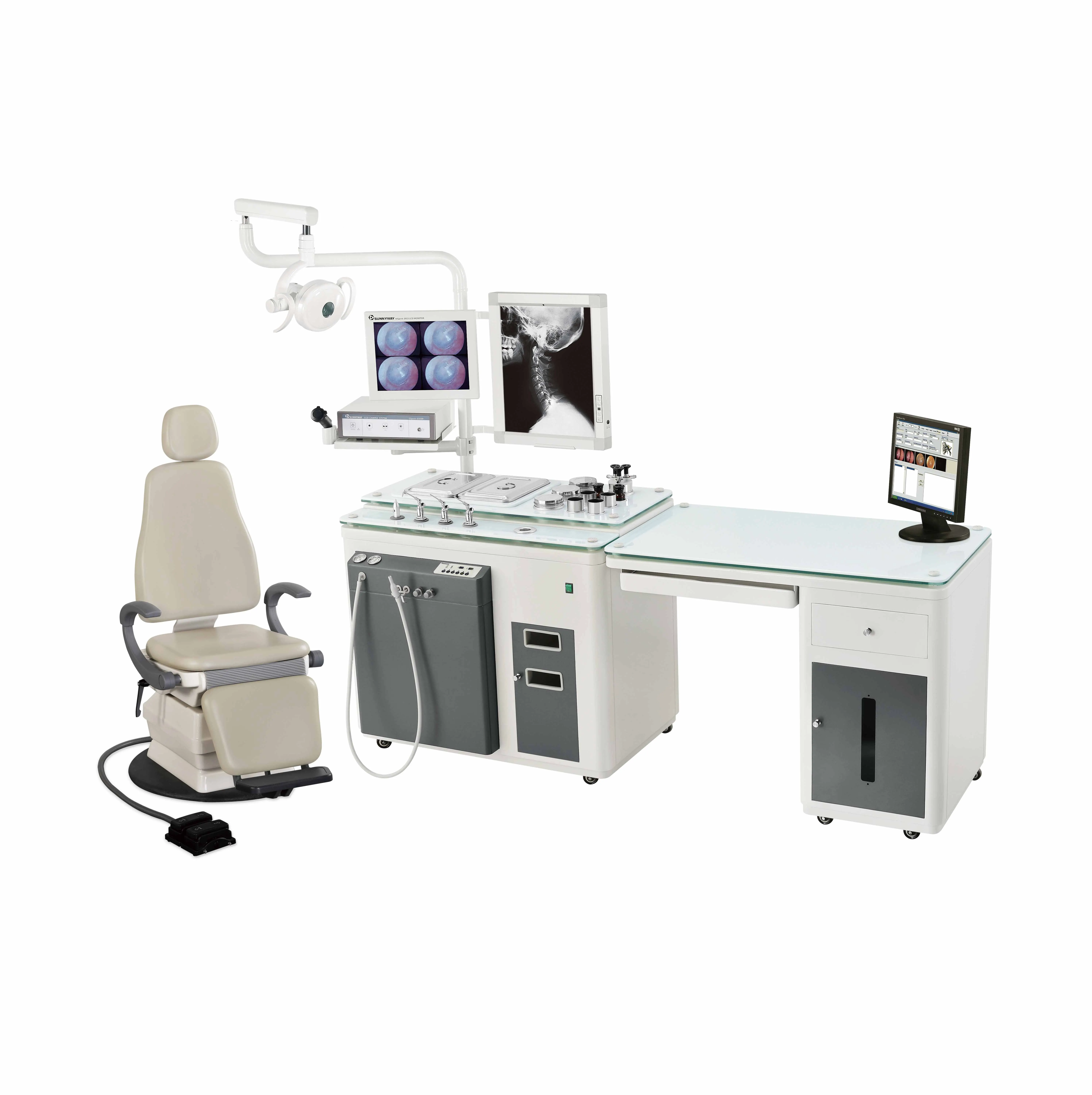 Medical ENT Treatment Unit Chair Workstation