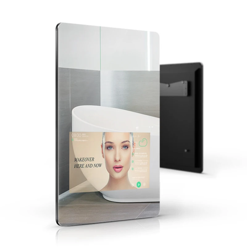 2020 Modern Style Bathroom Tv Customized Led Defogger Smart Touch-screen Magic Mirror