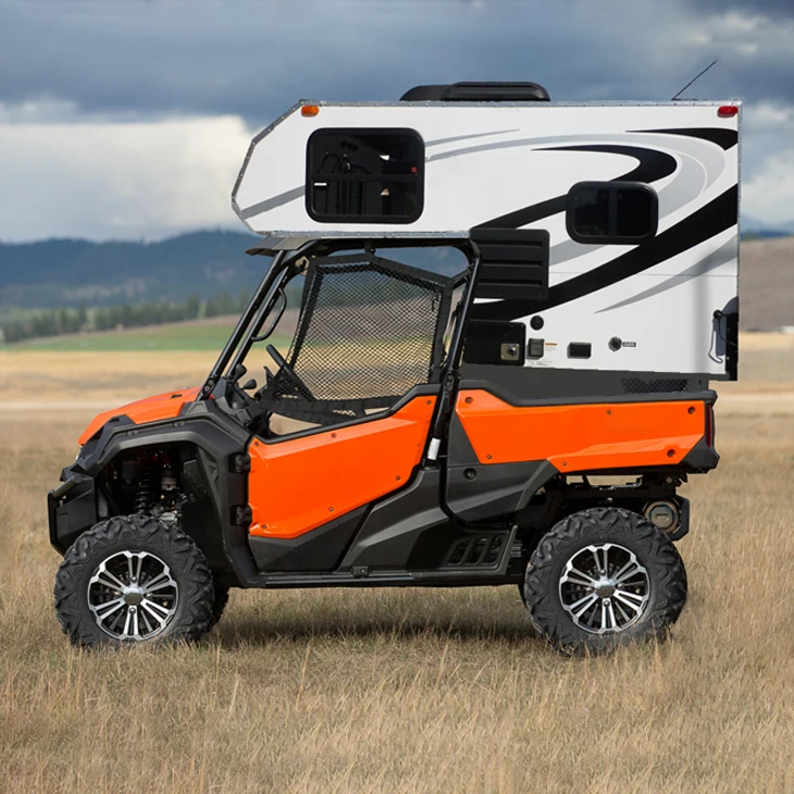 
New Style Ultra Lightweight Aluminum Utv Camper Trailer Off Road Truck Camper Pick-up Truck Bed Camper 