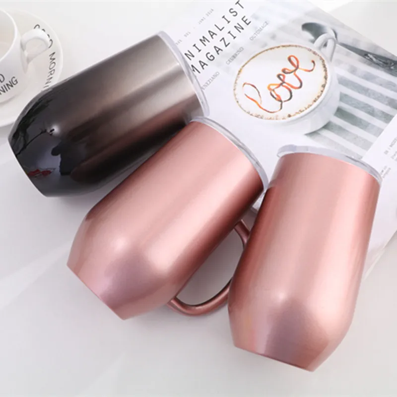Stainless Steel Cup Insulated Tumbler Cups Wholesale Egg-shaped Cup