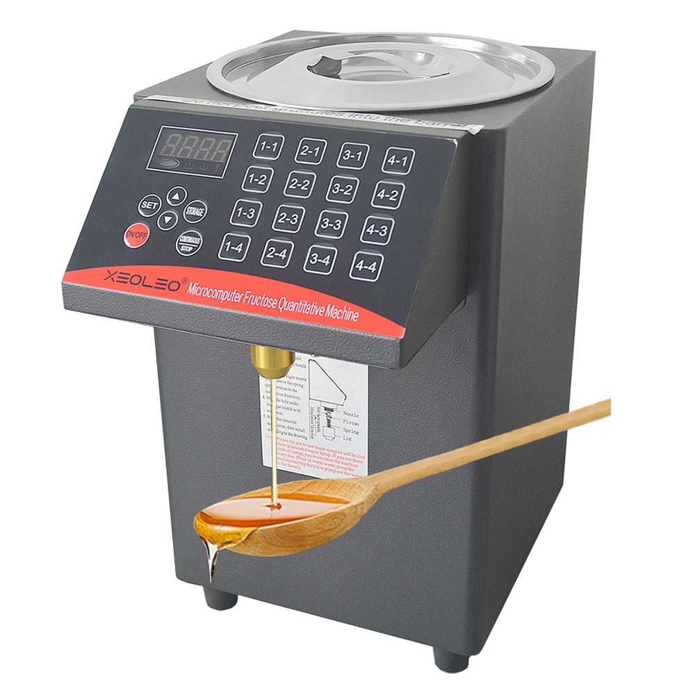 XEOLEO Bubble tea/сахар диспенсер 350W С Высоким Содержанием Фруктозы считальная машина автоматического Фруктоза Машина сироп