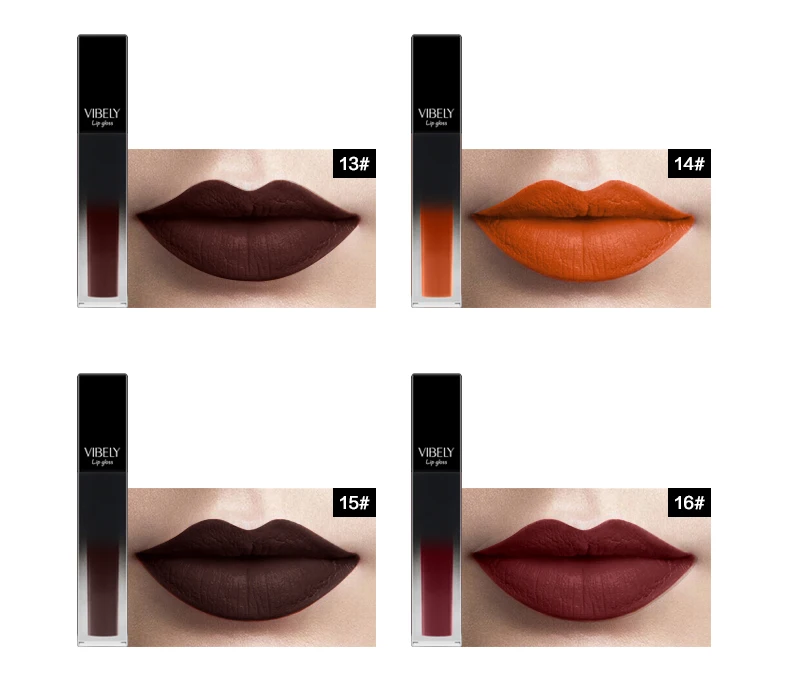 OEM фирменный долговечный матовый блеск для губ, 30 цветов, жидкий блеск для губ
