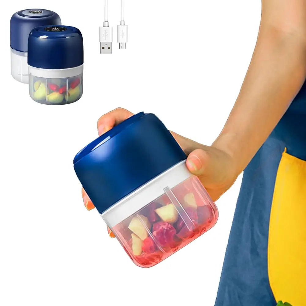 Kitchen Tools USB Electric Garlic Crusher Fruit Meat Cutter Blender vegetable chopper Machine Mini Food Processor
