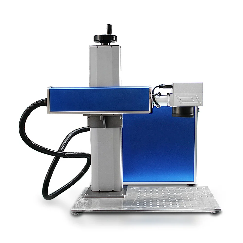 Raycus Jpt Mopa High Quality 20w/30w/50w/60w/100w Fiber Laser Marking Machine Used for metal plastic acrylic