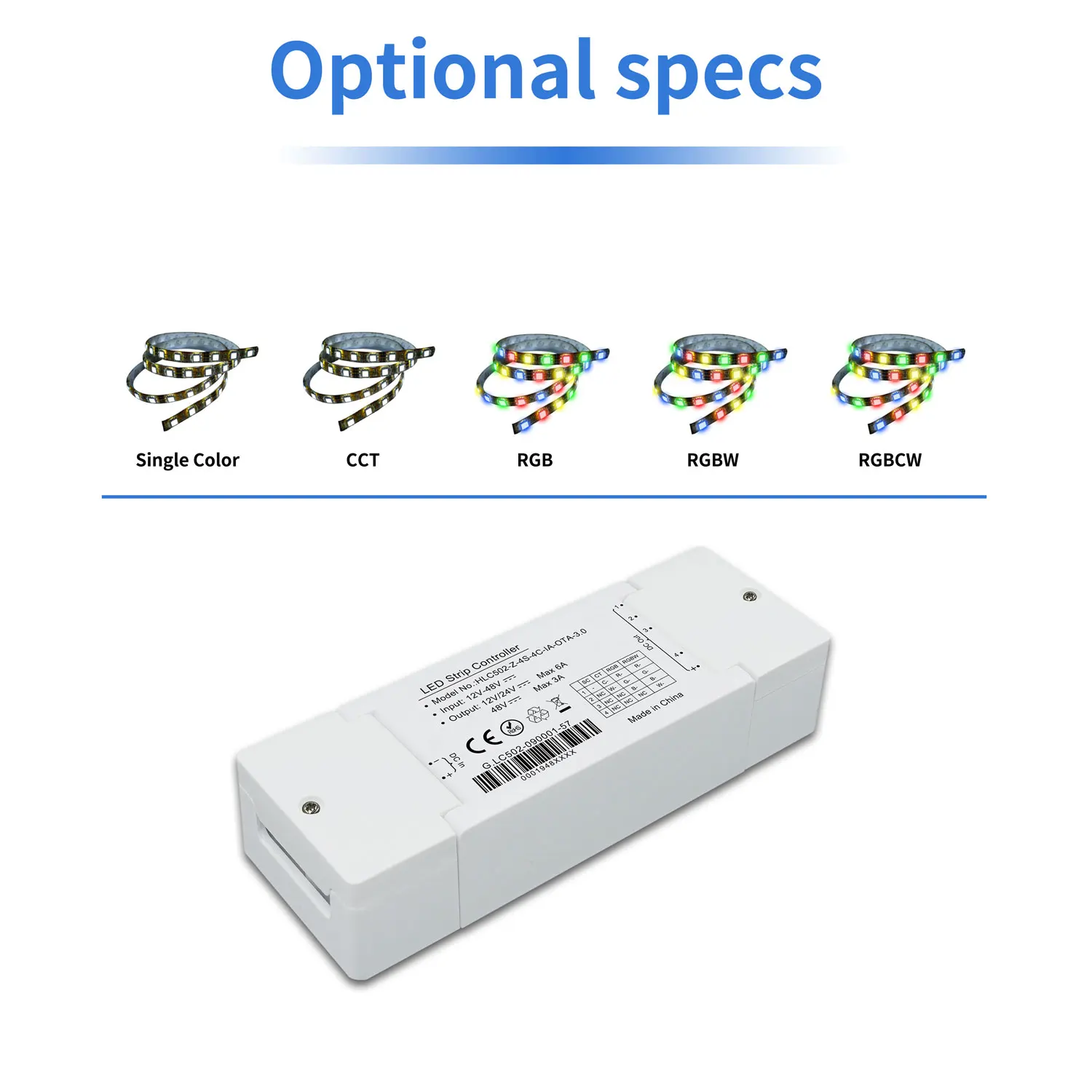 ZIGBEE Rgb Color Controller for Led Strip Light Ribbon Light Led Rf Controller Touch Ce Fcc Rohs
