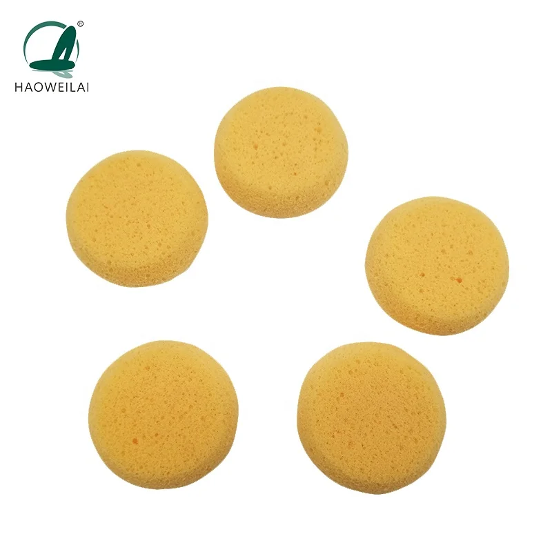 3 inch Paint Round Painting Sponges Artist Watercolor Sponges for Art Craft Pottery Clay Face Painting