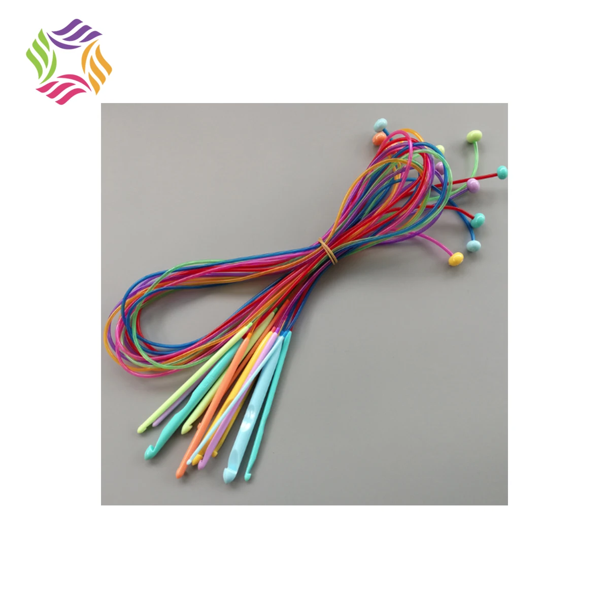 12 Pcs High Quality Tunisian Afghan Crochet Hooks plastic cable circular Knitting Needles Set 3.5 mm 12.0 mm 120 cm for carpet