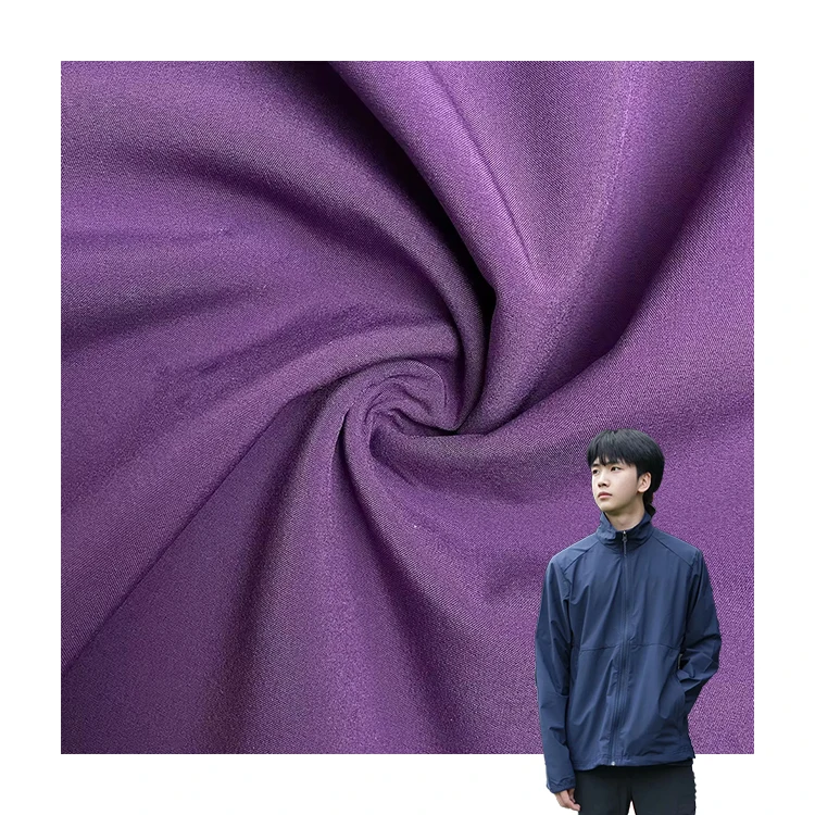 Factory Top Sale Waterproof Polyester Bonded Polar Fleece Knit Softshell Fabric Outdoor Jacket for Sportswear Garment