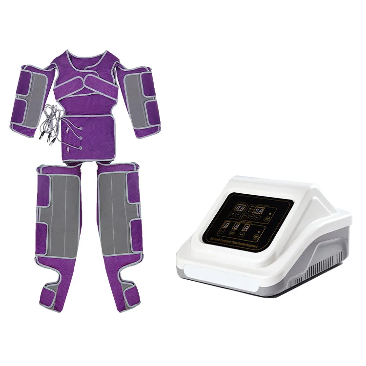 Professional 2 In 1 Pressotherapy Lymphatic Drainage Machine Far Infrared Body Shaping Lymphatic Drainage Suit Slimming Machine