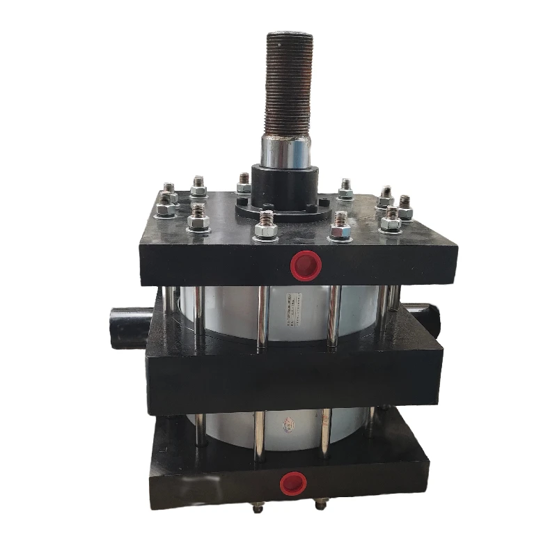 High Pressure Big Force Heavy Duty OD320 Double Acting Piston Air Cylinder Metallurgy Pneumatic Cylinder