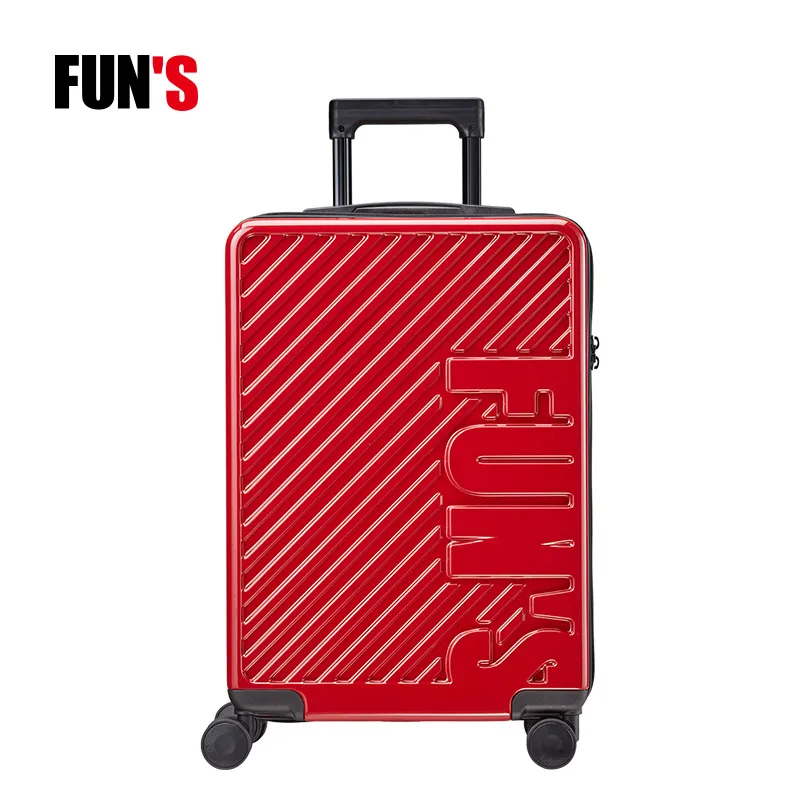  ONEBOX pc чемодан FUNS Тисненые Буквы модный