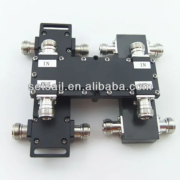 Factory price 800-2700 MHz SMA type hybrid coupler / combiner widely used in DAS/IBS/BTS solutions