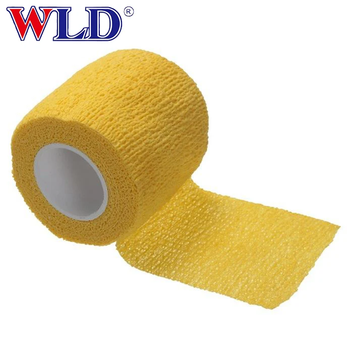Soccer Football Team Game non-woven self-adhesive bandage Sports Tape Self Adherent Wrap Tape Cohesive Bandage
