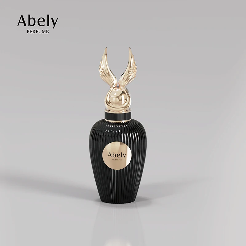 Abely Popular Recently Manufacturer Of Vintage Crimp Sprayer Neck 100ml Empty Round  Perfume Cosmetic Glass Bottle