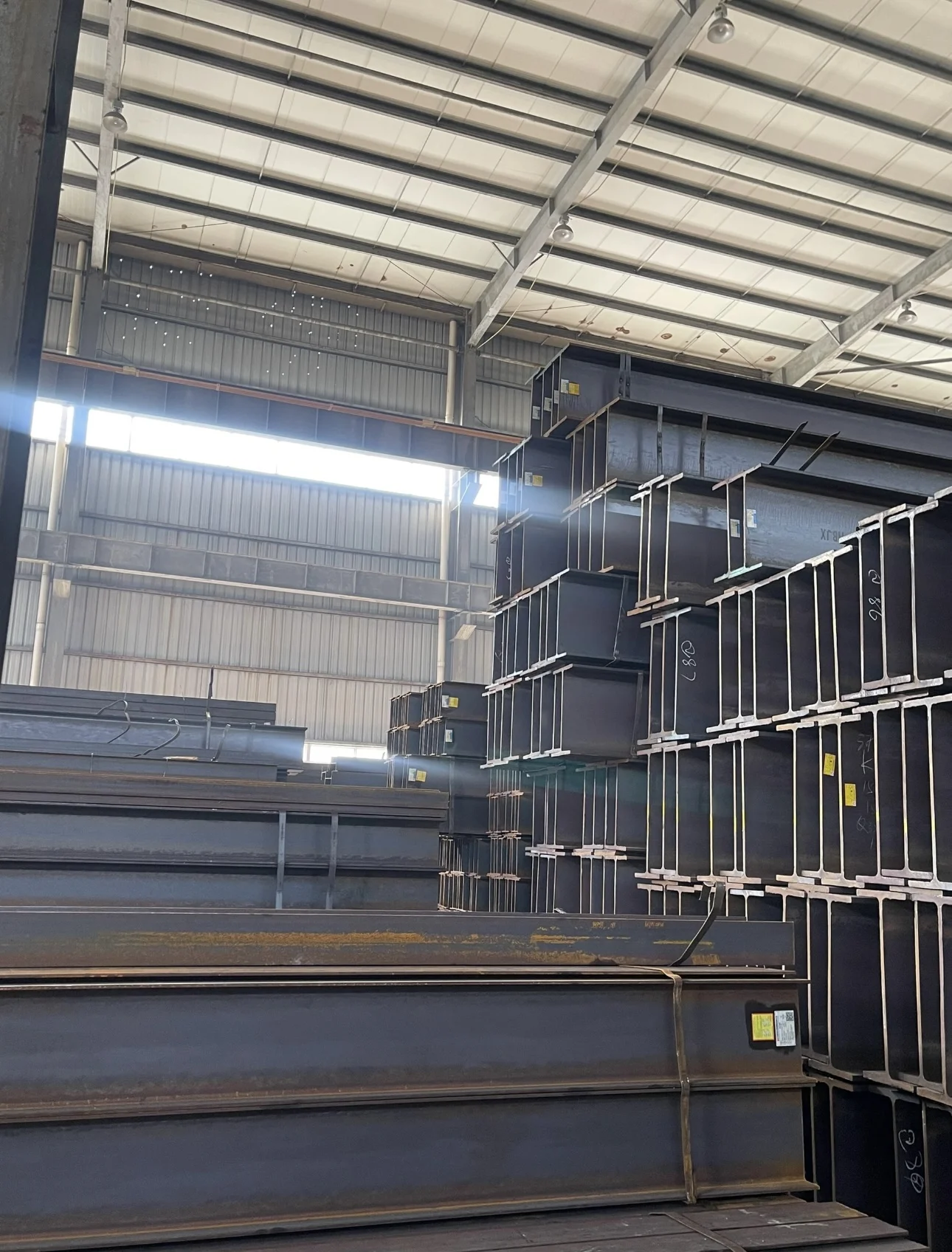 ASTM A992 высокопрочный каркасный конструкционный луч для строительной системы