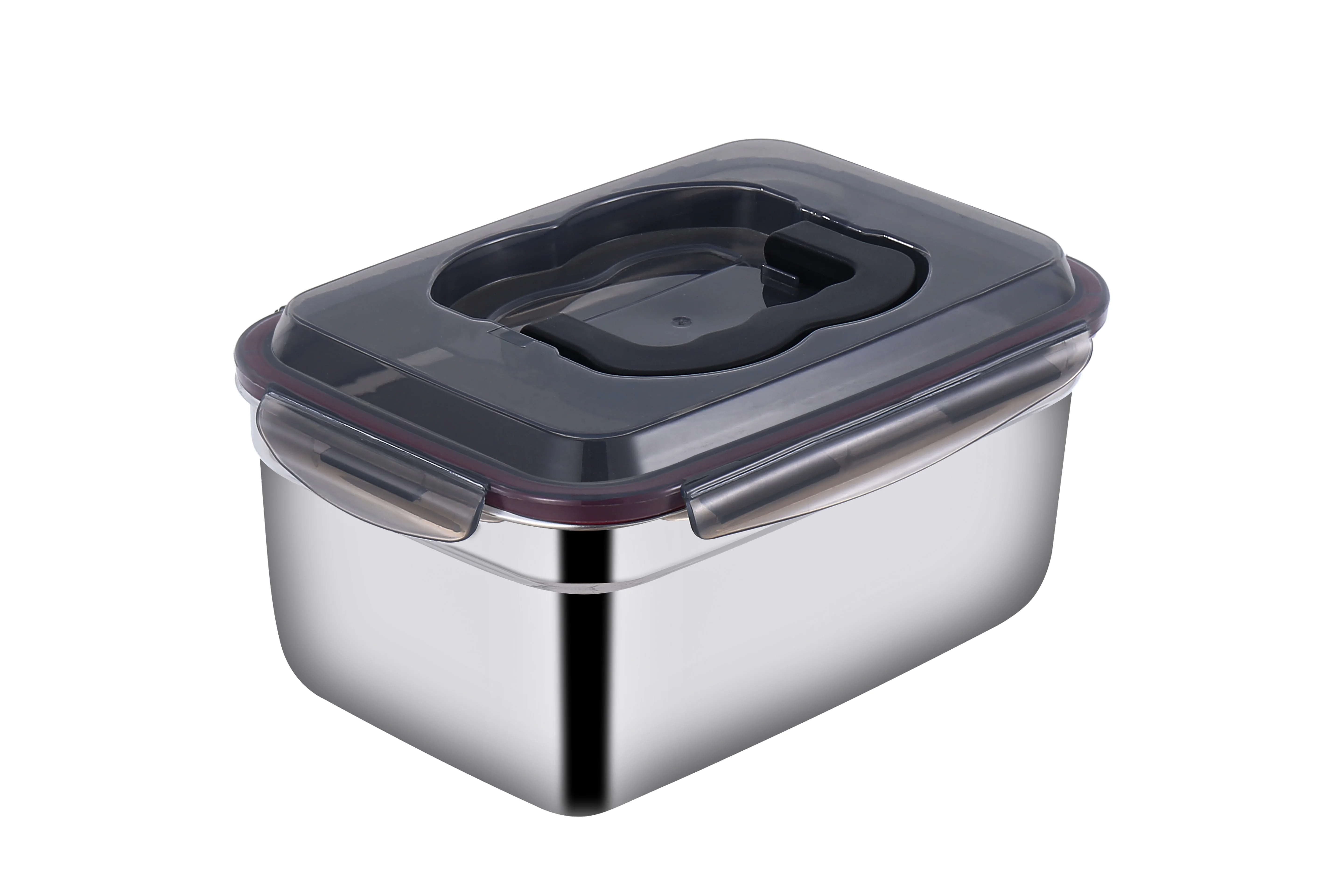 Нетоксичный, безопасный для здоровья, легко чистится и мыть в посудомоечной машине, контейнер для хранения пищи из нержавеющей стали