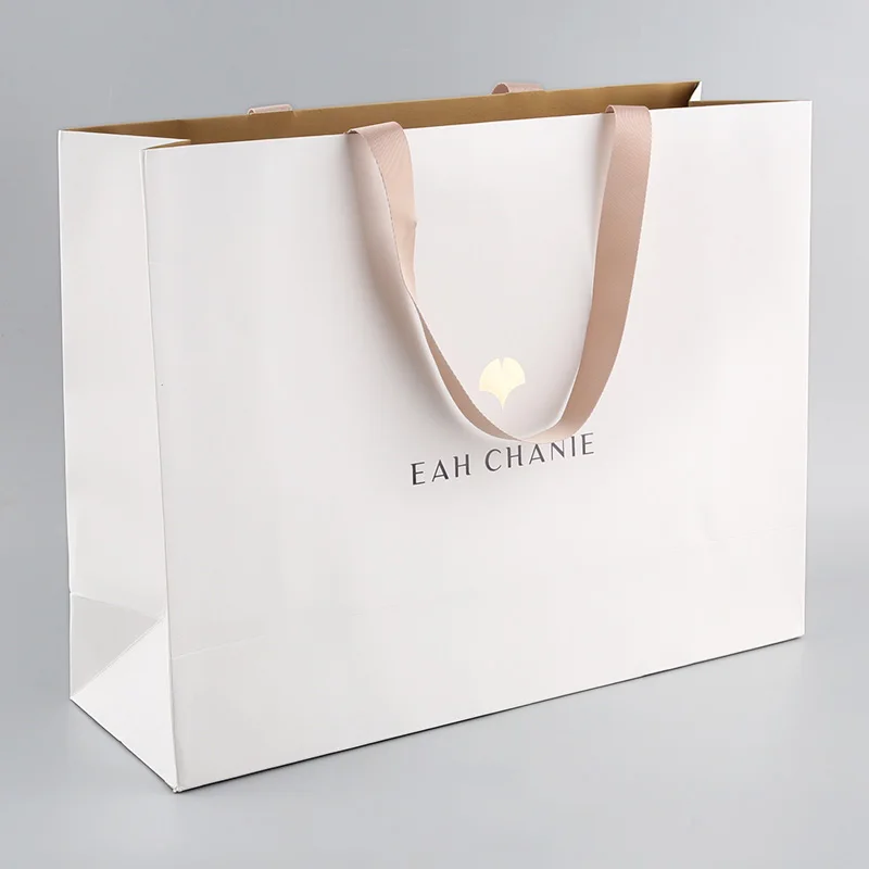 2024 personalized printed cardboard without eco-friendly manufacturer apparel compostable pattern paper bag