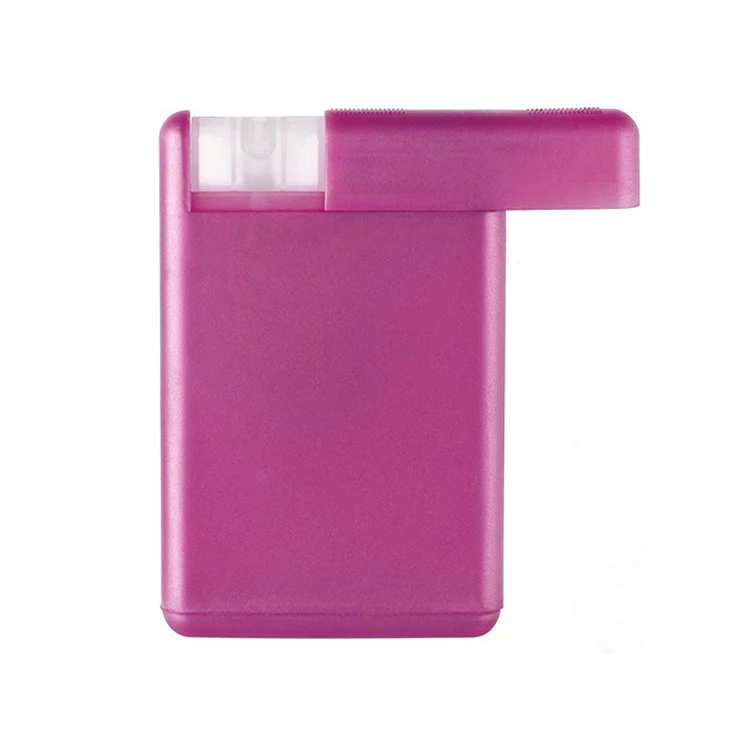 Plastic 10ml 20ml Card Perfume Bottle Sprayer Card Shape Pocket Perfume Bottle PUMP Sprayer Strong Carton Packing Suitable