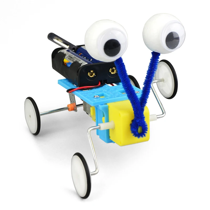 DIY Crawler Robot Creative Electric Robot Educational Toys Stem Science Kit