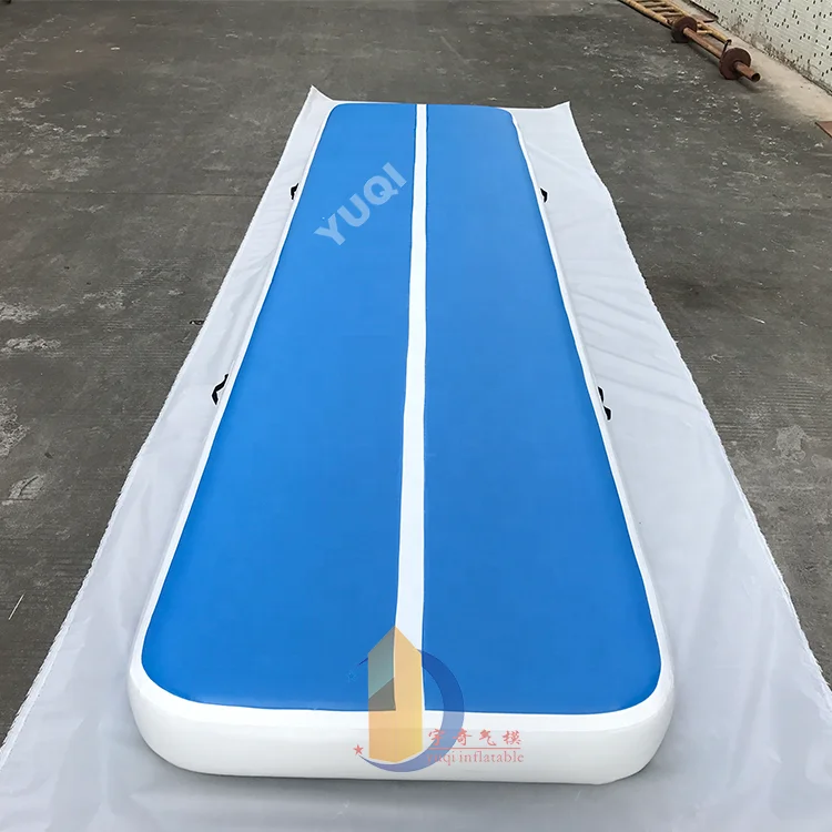 Factory sale gymnastics inflatable air track, gym mat inflatable air tumble track, inflatable air track for sale