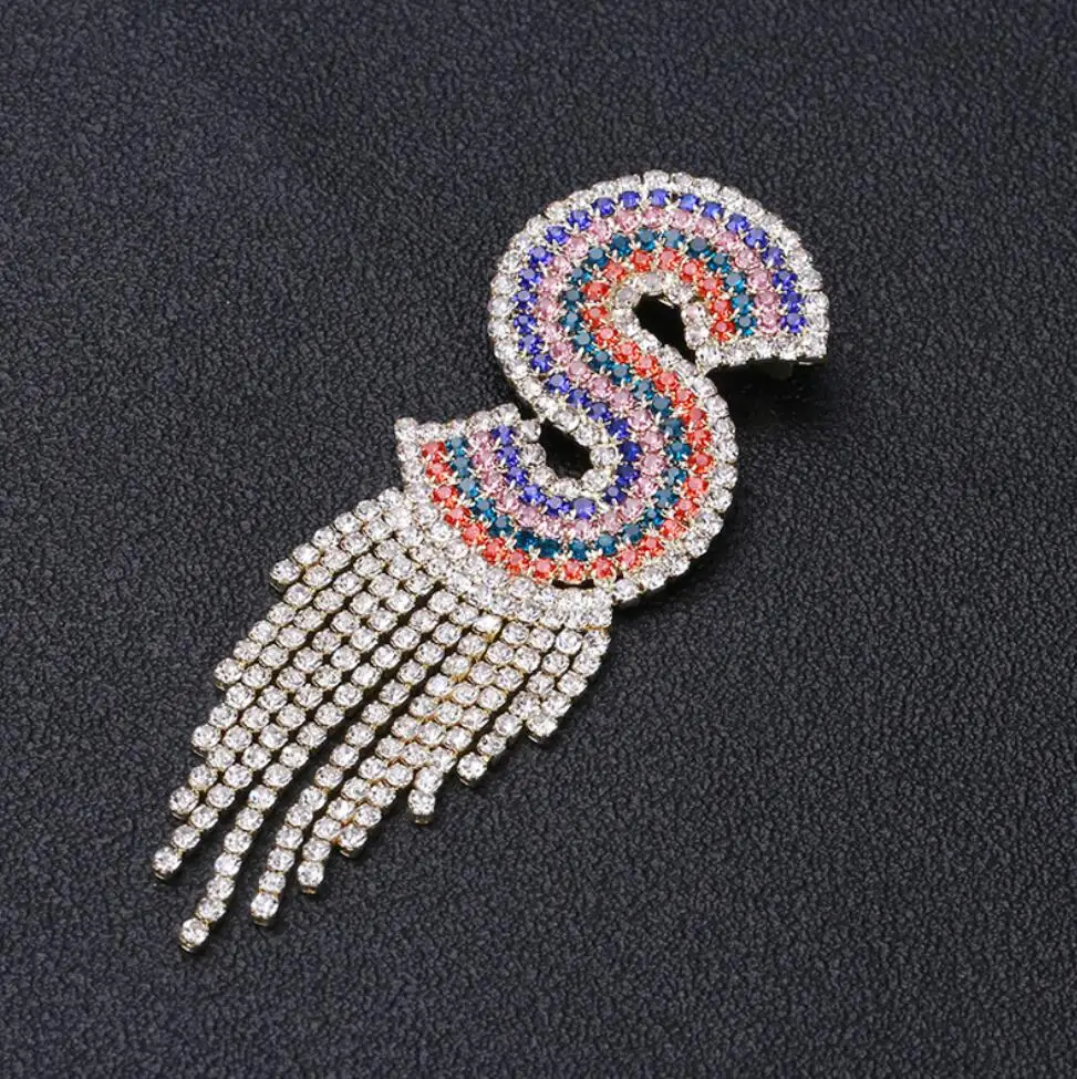 Wholesale Vintage Crystal Acrylic bead metal Brooch Pins Rhinestone Jewelry Brooches For Men Women Brooch Hijab Pins Accessories