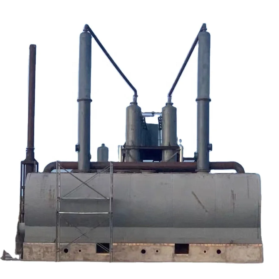 Fully automatic continous crude petroleum used engine heavy oil refinery  to diesel energy for sale
